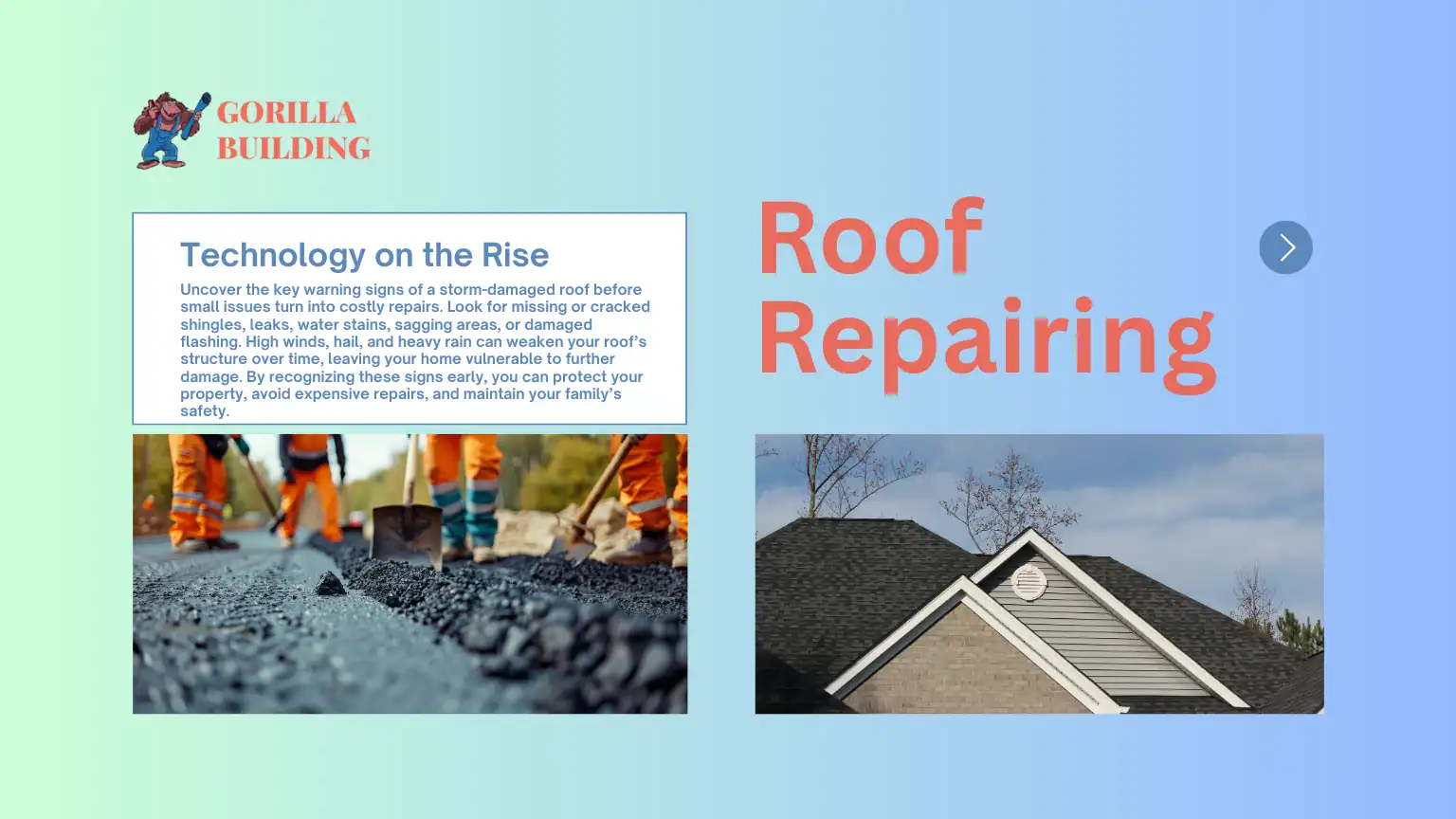 Roof Storm Damage Signs