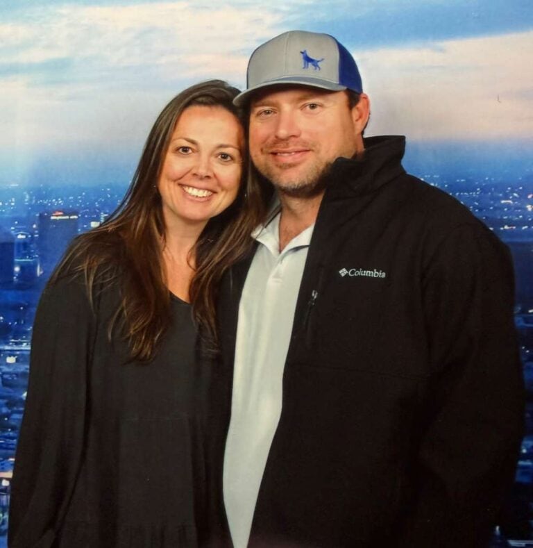 Photo of Chris Posey and his amazing wife.