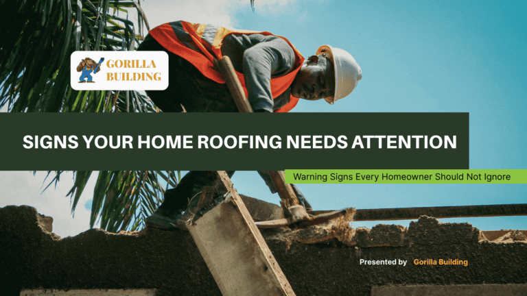 Signs Your Home Roofing Needs Attention